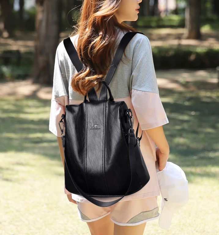 Bolsa Anti Furto em Couro Karen®️