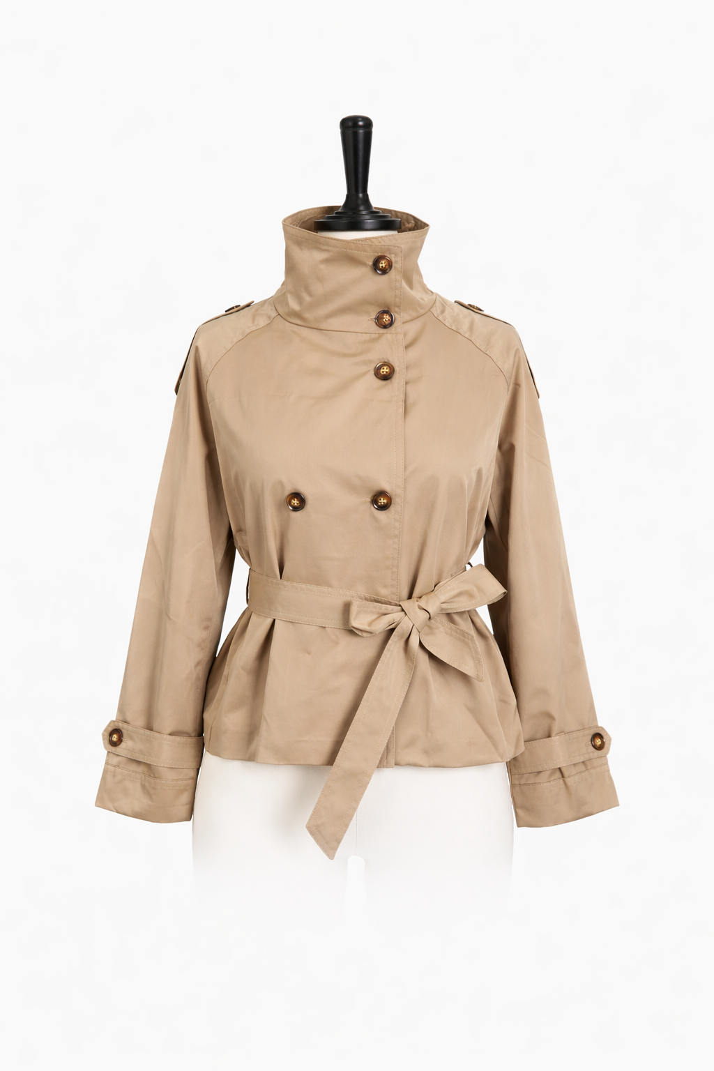 Trench Curto Gola alta Oxford®️