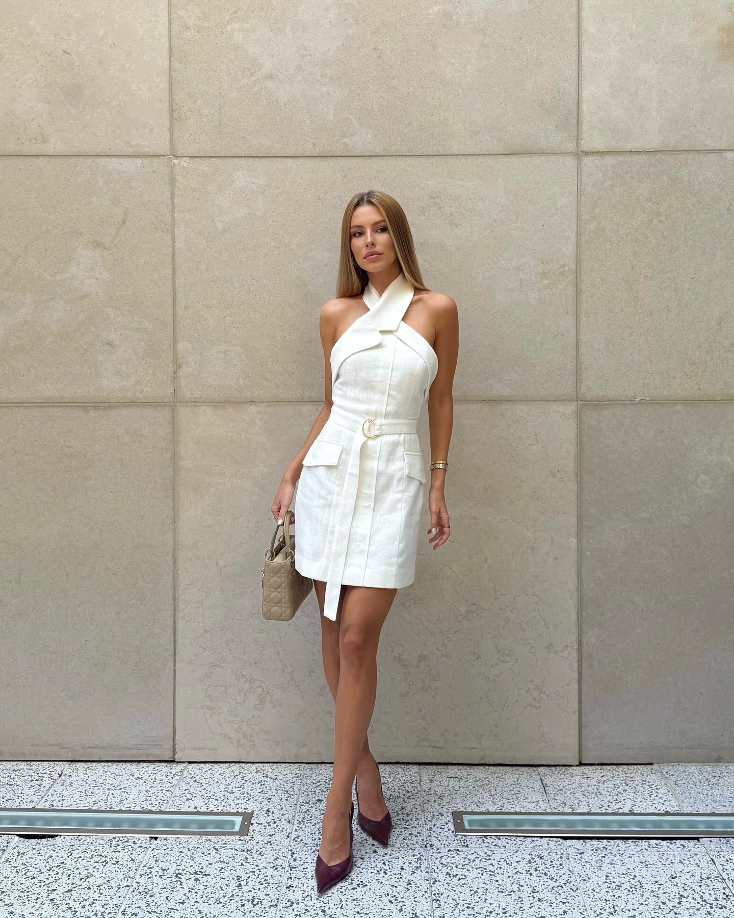 Vestido em alfaiataria Marluce®