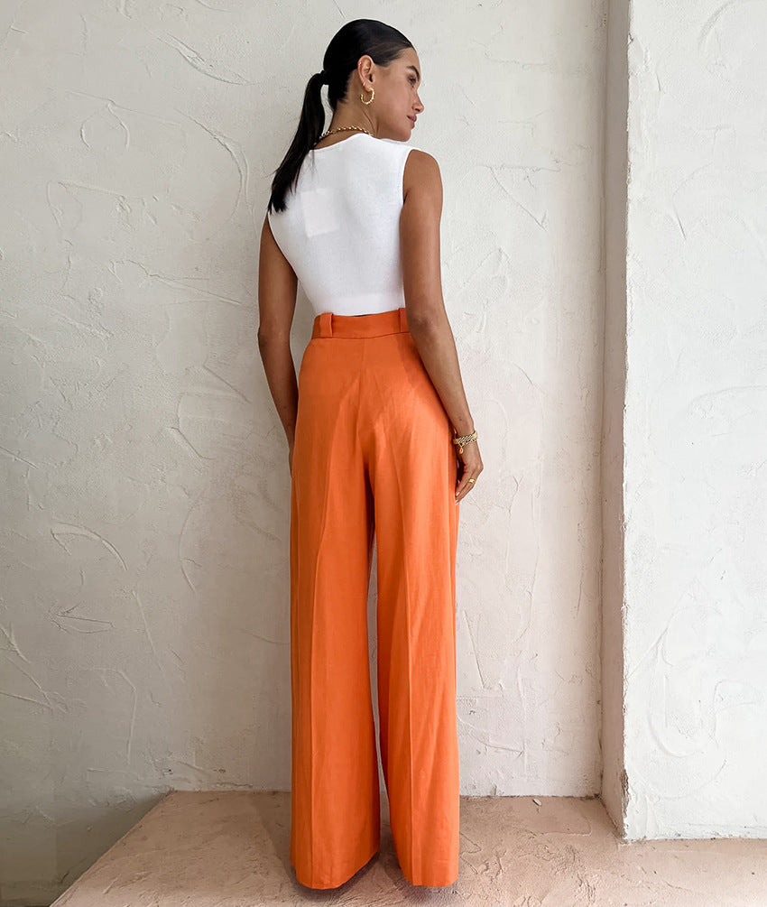 Calça em alfaiataria Morgana®