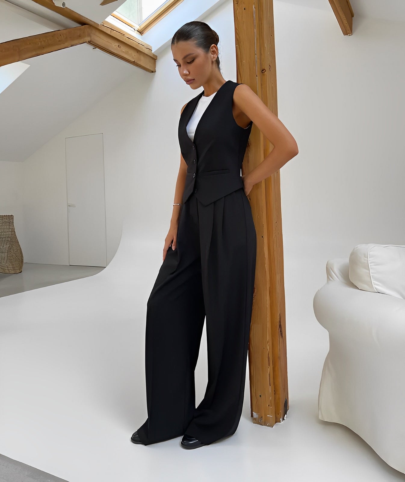 Conjunto em alfaiataria Luciara®