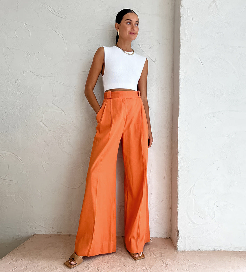 Calça em alfaiataria Morgana®