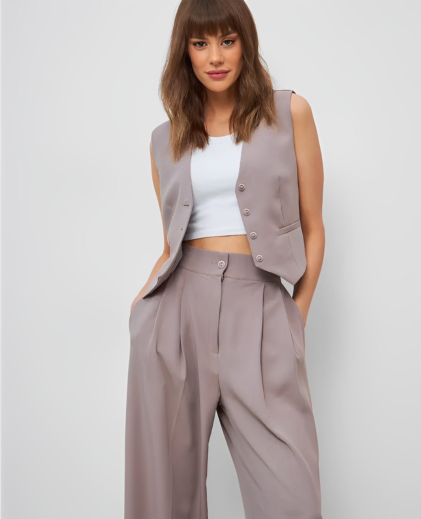 Conjunto em alfaiataria Luciara®