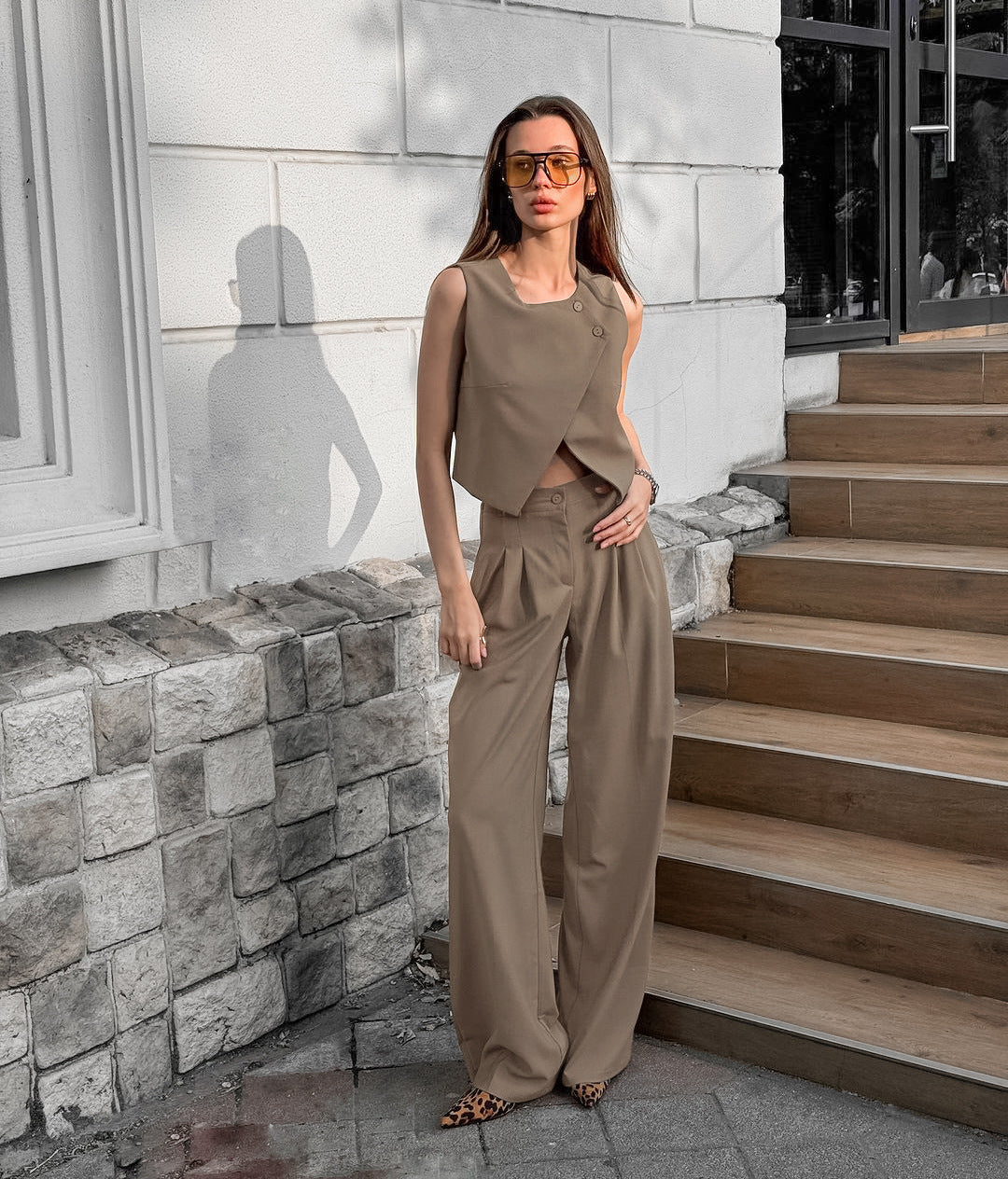 Conjunto em alfaiataria Iolanda®