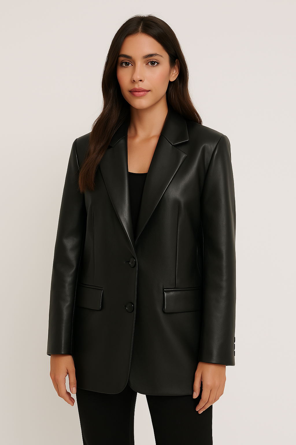Blazer em Couro Zagriv®