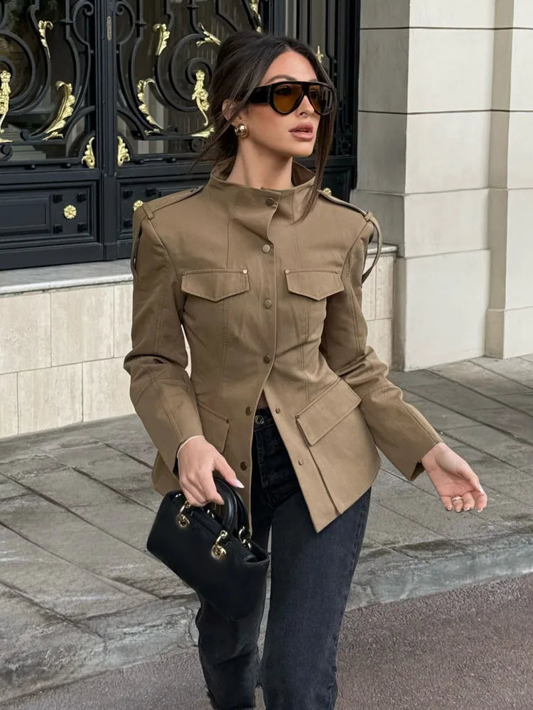 Trench Curto Gola alta Karen®️
